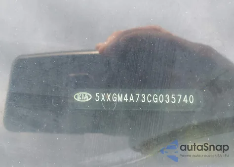 2012 Kia Optima Lx z USA, uszkodzony, nr VIN 5XXGM4A73CG035740